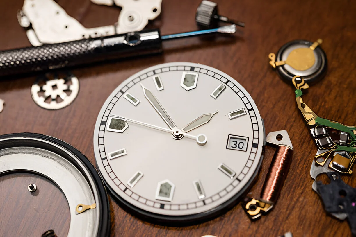 Battery on a Relic Watch